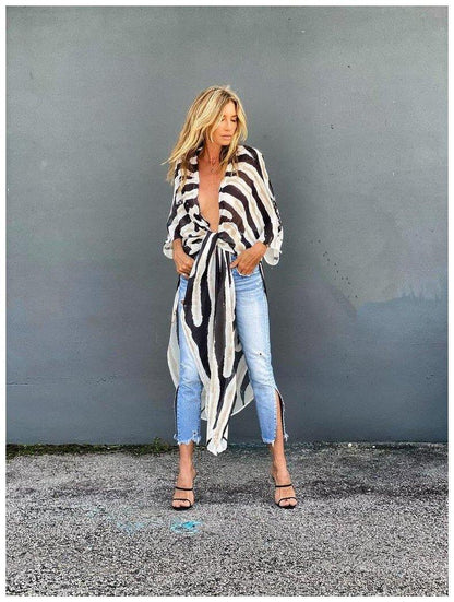 Chiffon Summer Beach Cover Ups-STYLEGOING