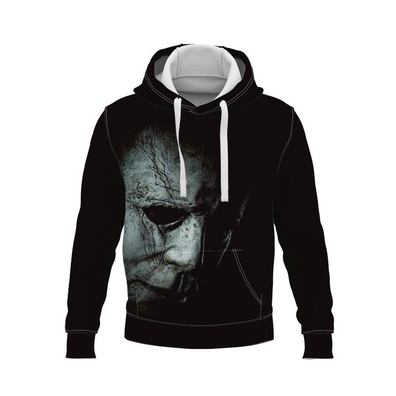 New Halloween Plus Sizes Men's Hoody Sweaters-STYLEGOING