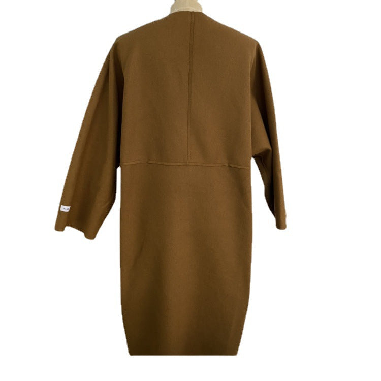 Plus Sizes Women Long Overcoat