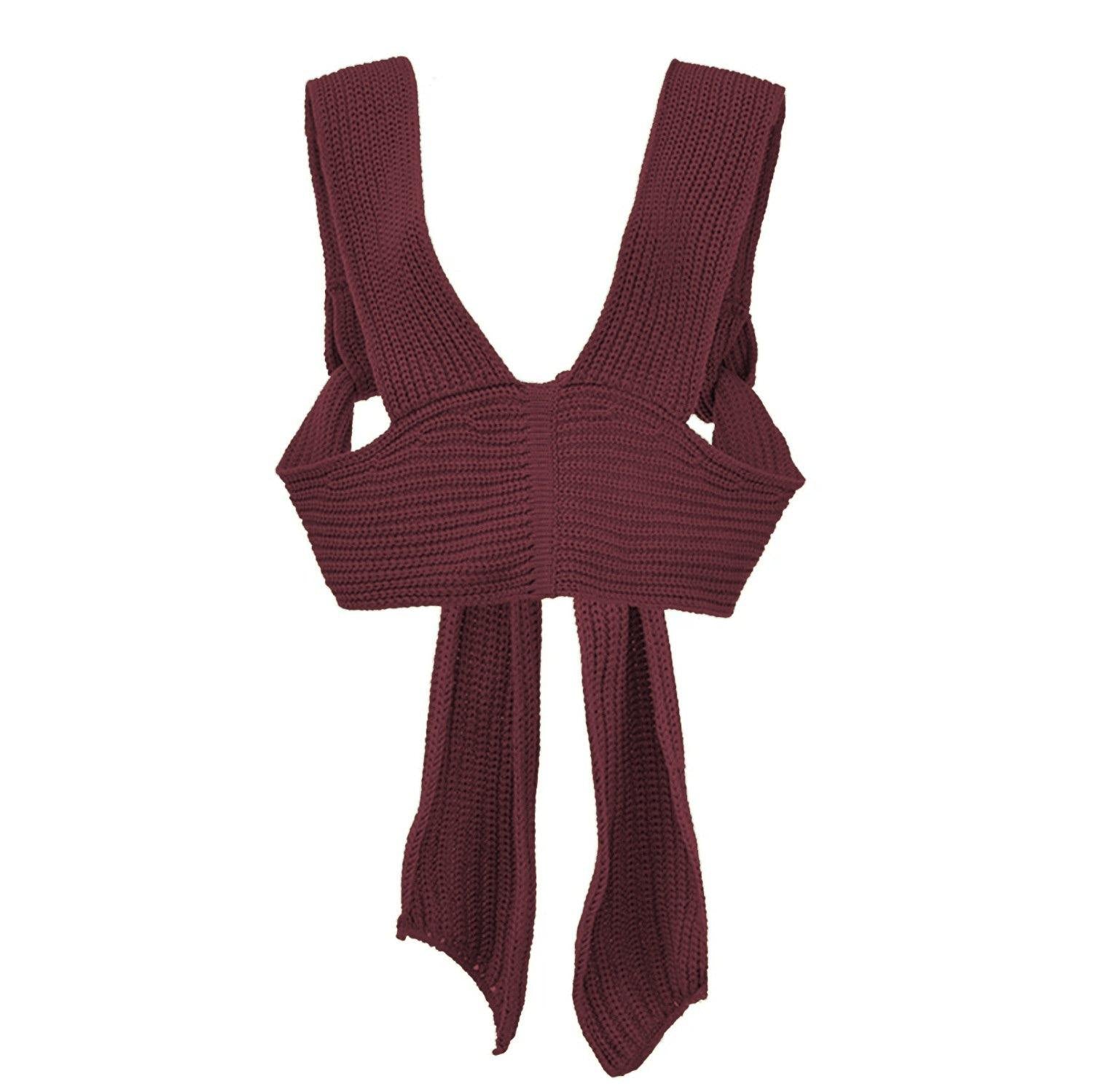 DIY Knitting Bangdage Tops-STYLEGOING