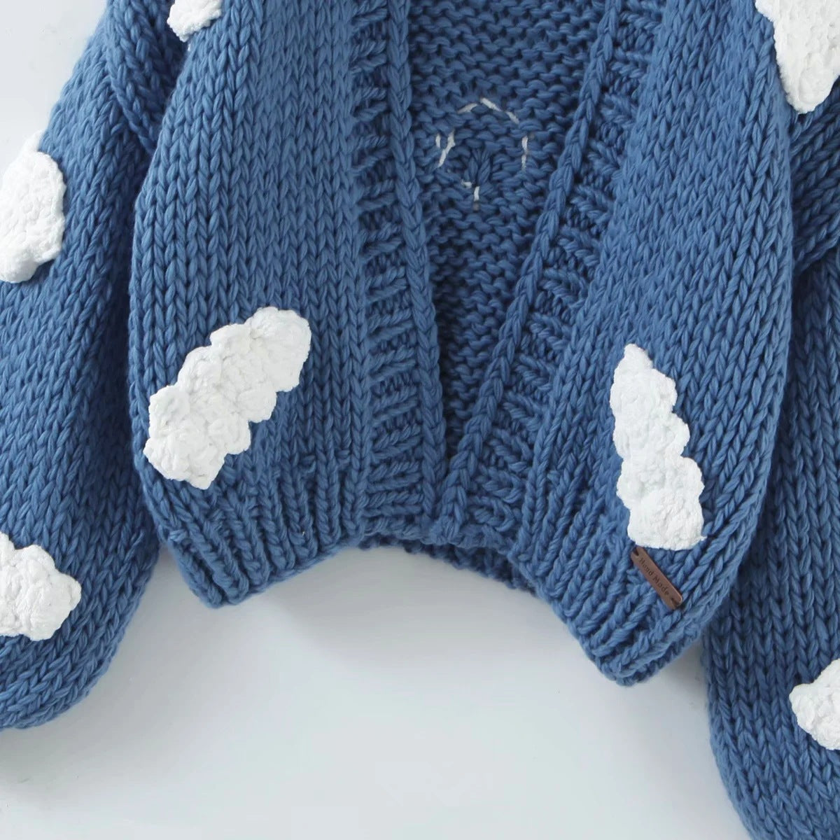 Lovely Handmade 3D Design High Waist Short Sweaters