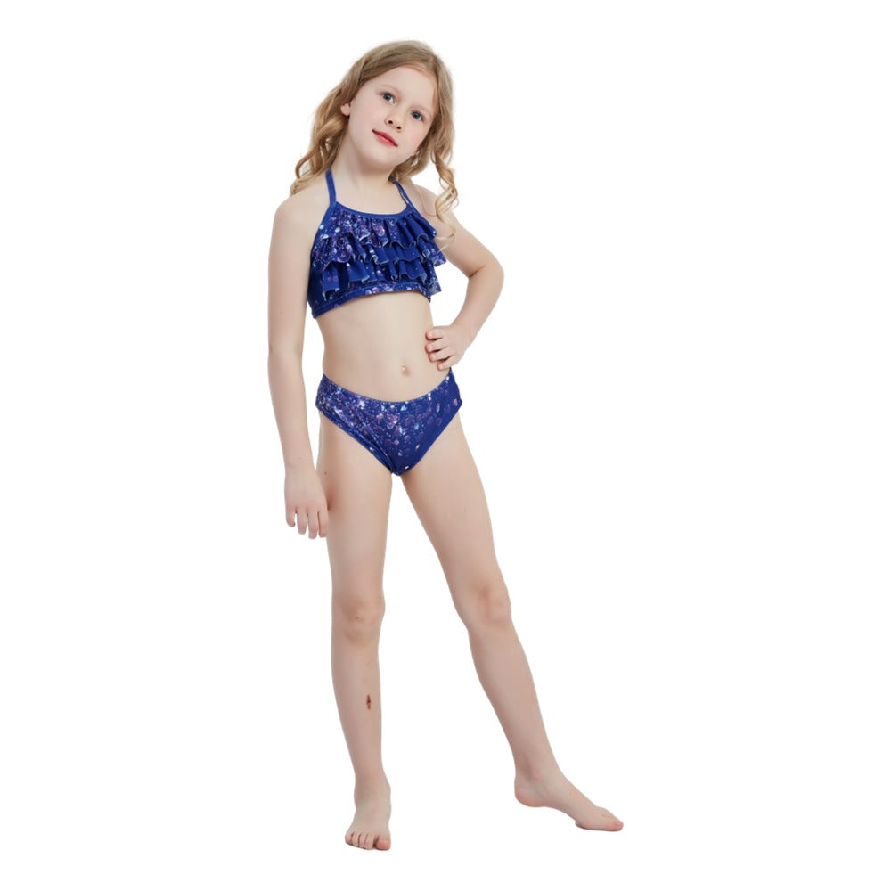 Gorgeous Three Pieces Mermaid Style Swimsuits