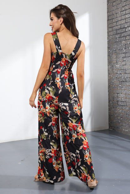 Casual High Waist Women Wide Legs Jumpsuits