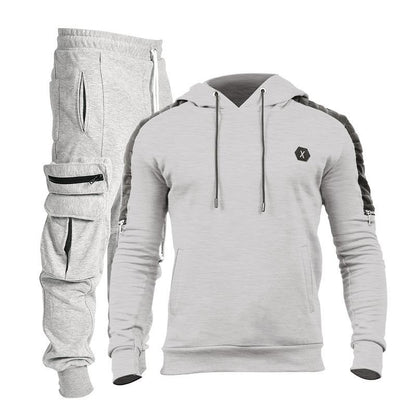 Winter Warm Fashion Leisure Long Sleeves Suits for Men-STYLEGOING