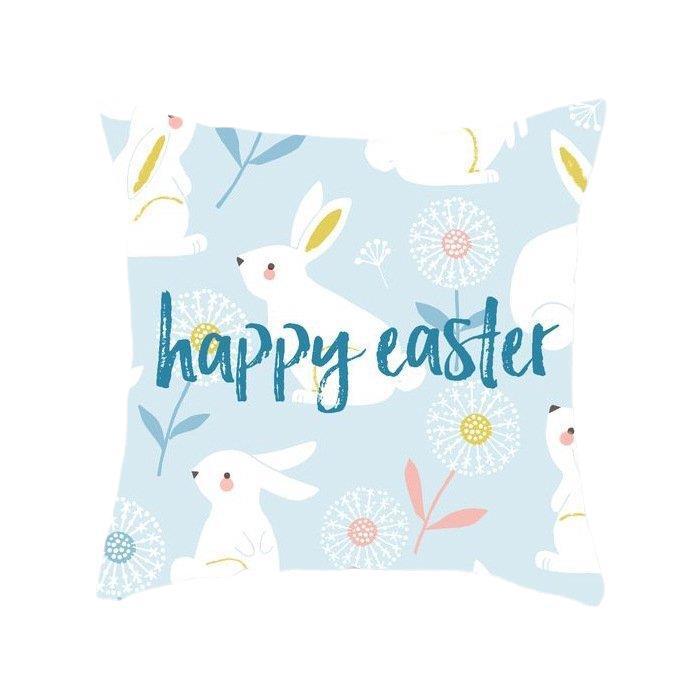 Easter Day Rabbit Pillow Case 2 Pcs/Set
