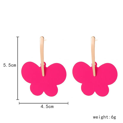 Fashion Geometry Design Women Drop Earrings