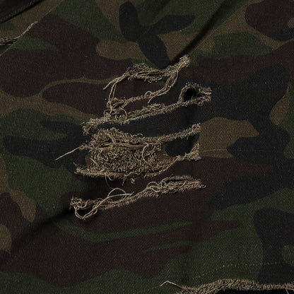 Designed Camouflage Irregular Fall Skirts for Women