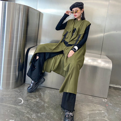 Summer Fashion Sleeveless Long Vest for Women