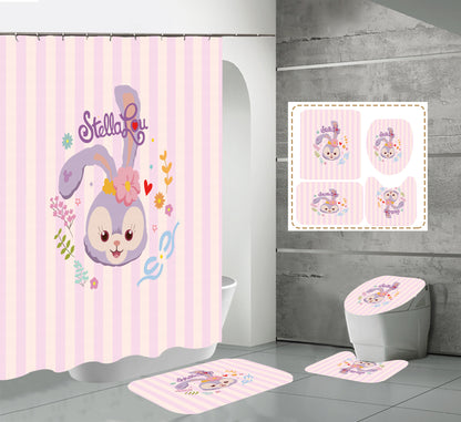 Happy Easter Day Shower Curtain Sets