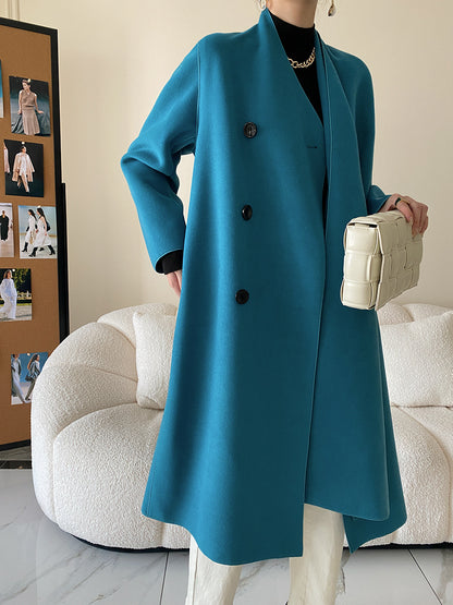 Desined Luxury Woolen Overcoats for Women
