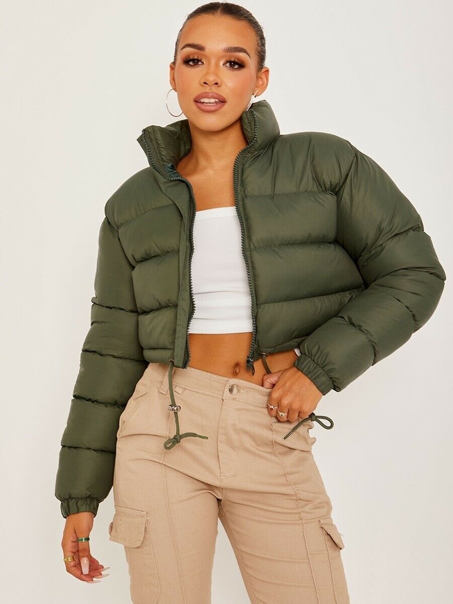 Fashion Women Cotton Short Winter Coats