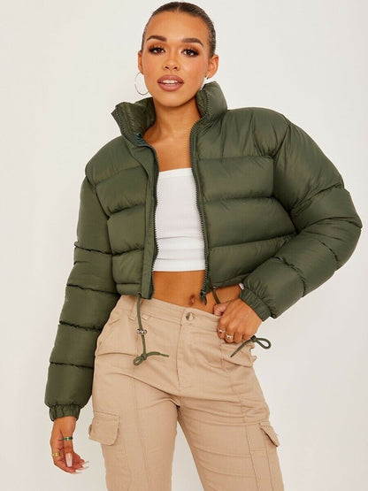 Fashion Women Cotton Short Winter Coats