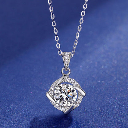 Fantasy Sterling Sliver Clavicle Necklace　　