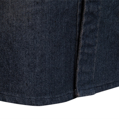 Casual Denim Long Sleeves Shirts for Men