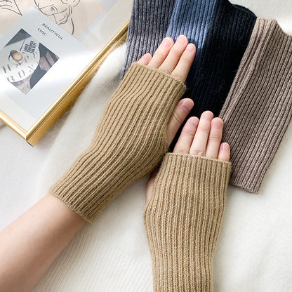 2 pairs/Set Winter Warm Knitted Gloves