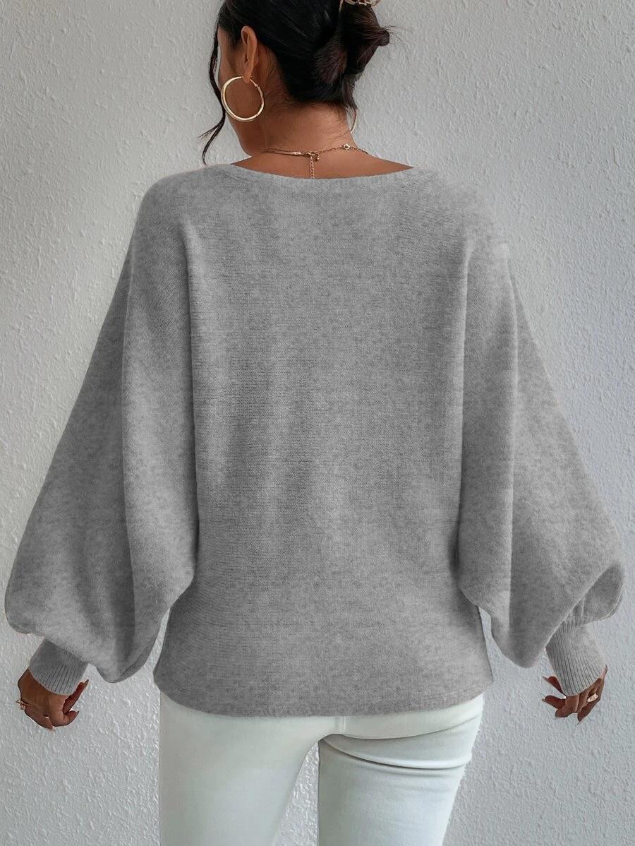 Designed Women Loose Knitted Sweaters