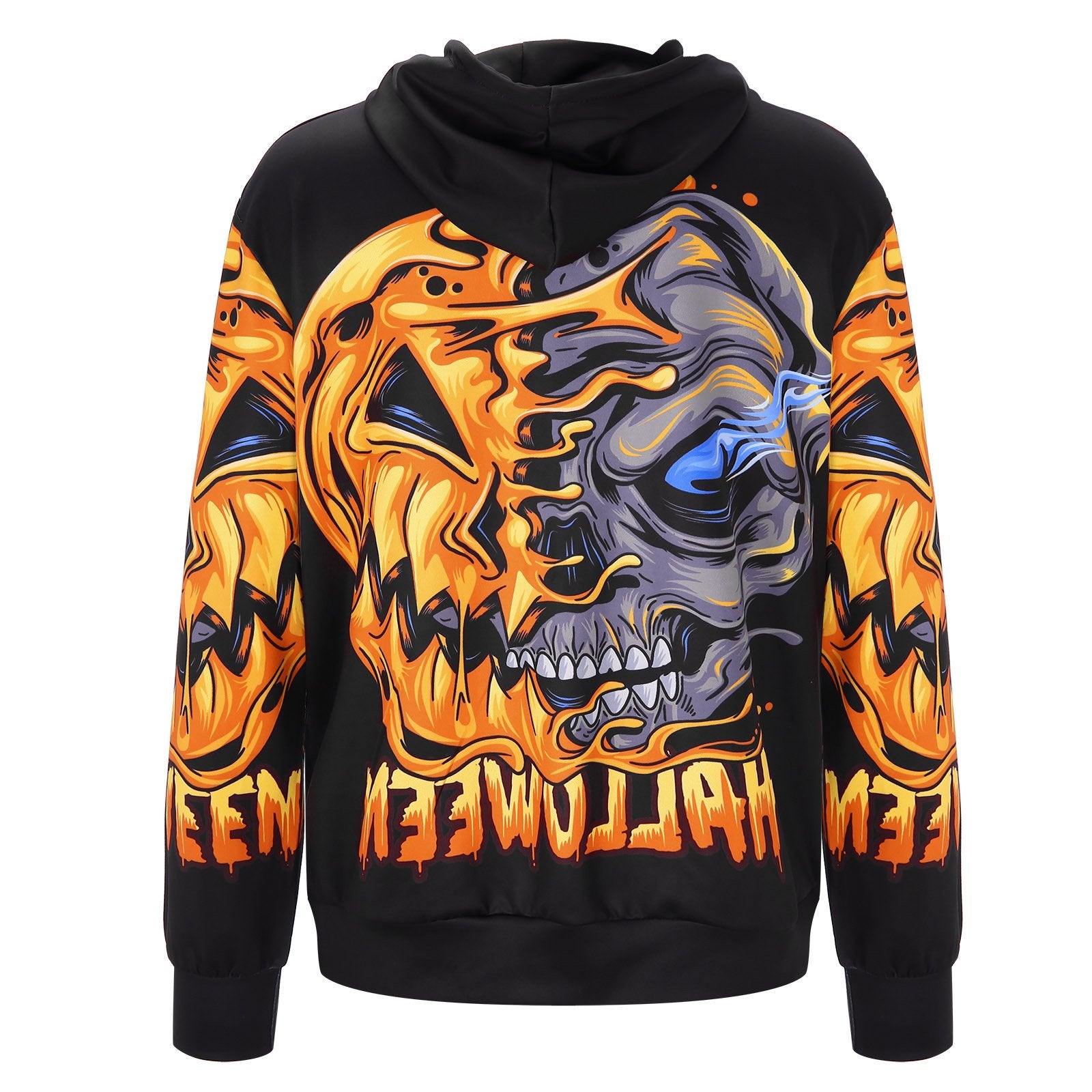 Happy Halloween Drawstring Hoodies for Winter-STYLEGOING