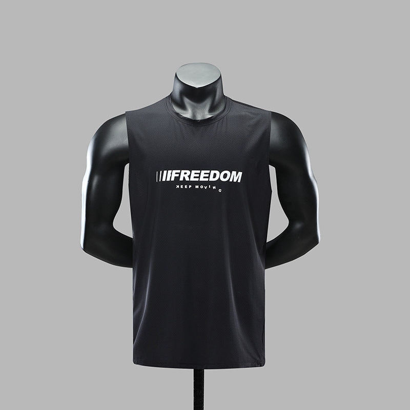 Sports Quick Drying Men Sleeveless T Shirts