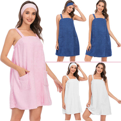 Casual Women Dress Bath Towel
