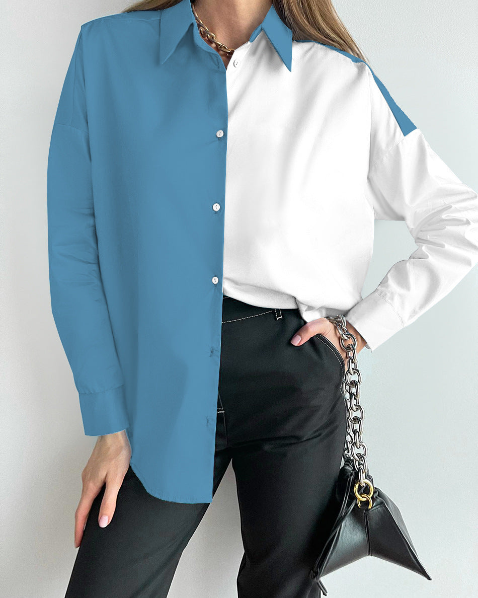 Casual Long Sleeves Fall Shirts for Women