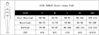 Sexy Women Summer Beach 3pcs Biknis Swimsuits