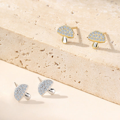 Simple Sterling Silver Studs for Women