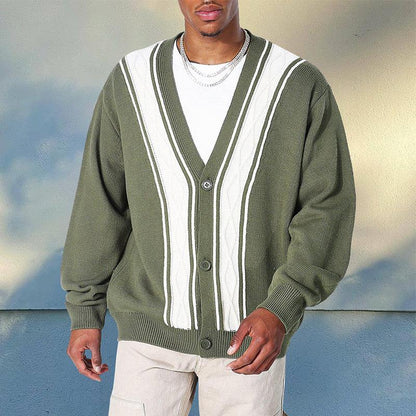 Casual Men Knitting Fall Cardigan Sweaters-STYLEGOING