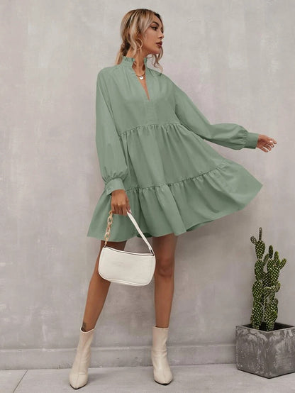 Casual Long Sleeves Daily Dresses