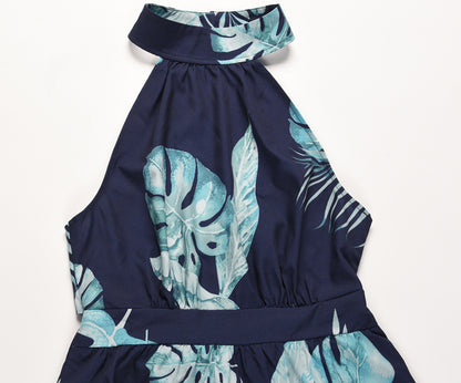 Sexy Halter Summer Long Holiday Beach Dresses