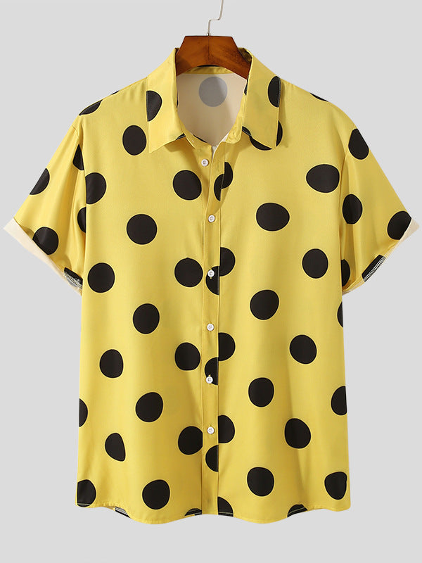 Men's Summer Beach Short Sleeves Shirts