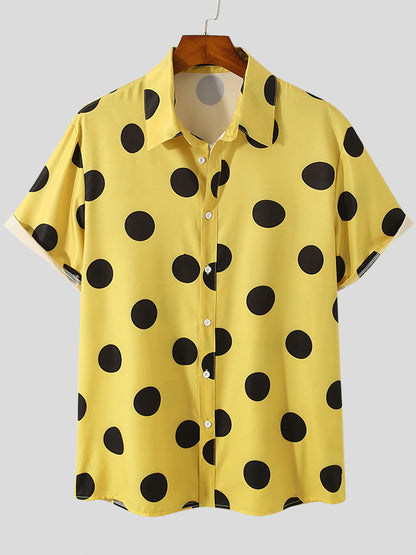 Men's Summer Beach Short Sleeves Shirts