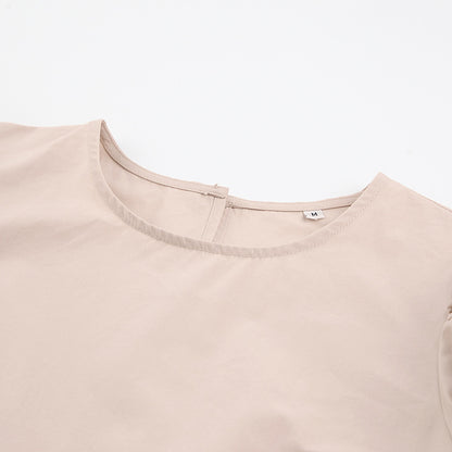 Summer Women Half Sleeves Cotton Mini Dresses