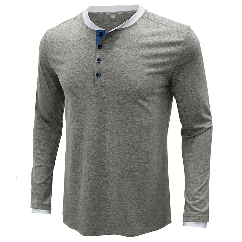 Leisure Fall  Long Sleeves T Shirts for Men
