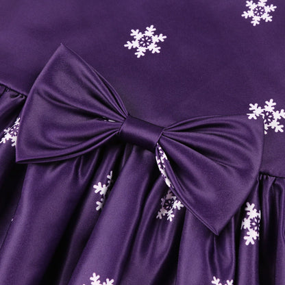 Merry Christmas Butterfly Kids Party Dresses