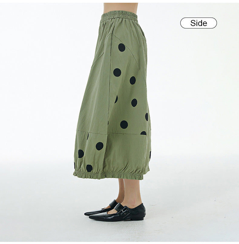 Designed Summer Plus Sizes Wide Legs Pants