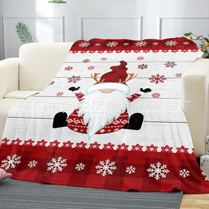 Merry Christmas Fleece Throw Blankets