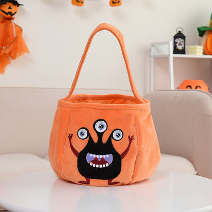 Halloween Pumpkin Candy Handle Bags/Basket