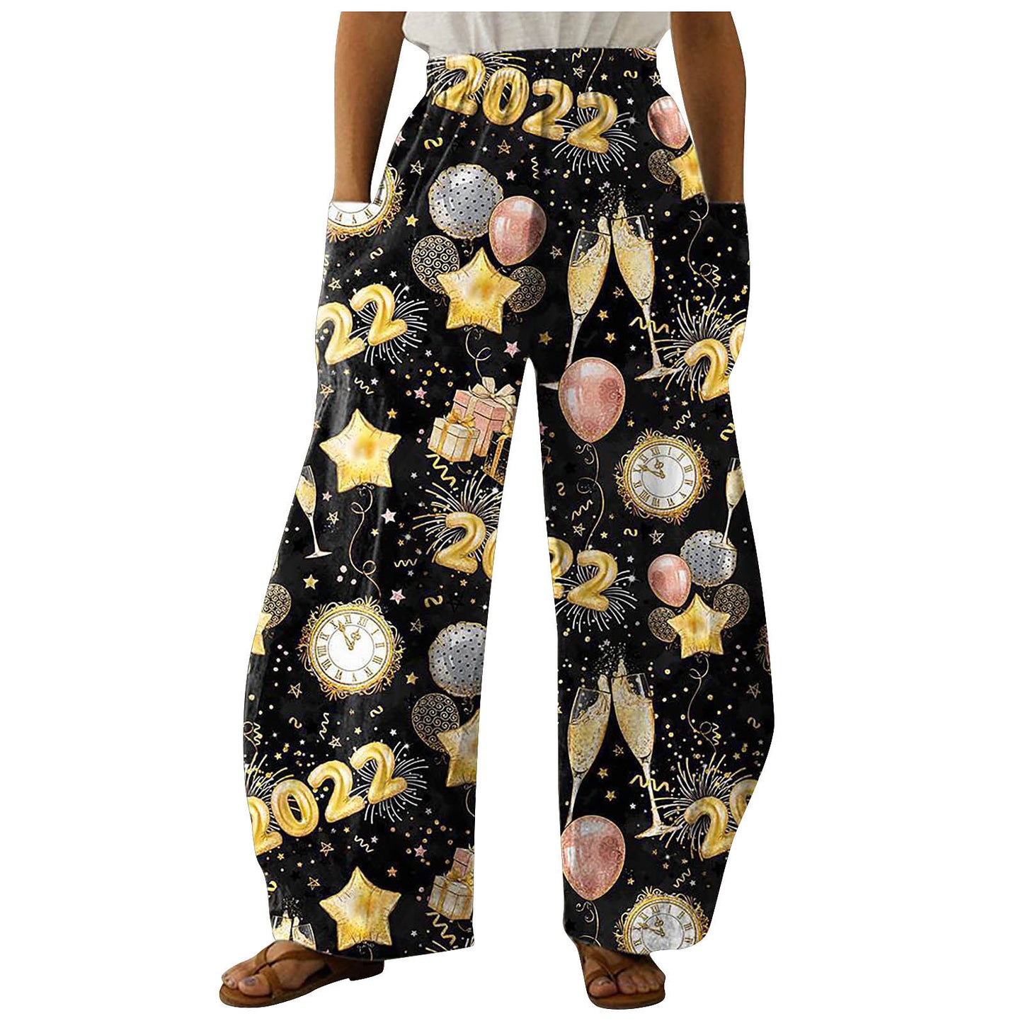 Casual High Waist Summer Pants