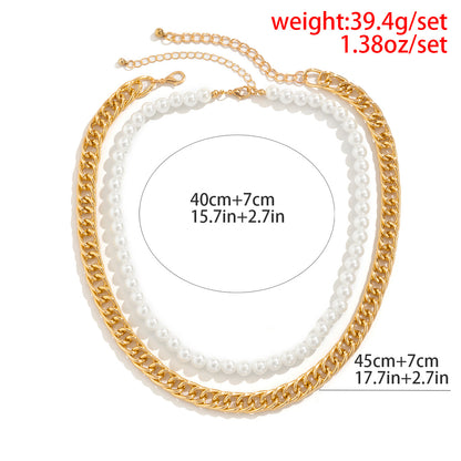 Hip Hop Style Chain Desgin Necklaces for Women