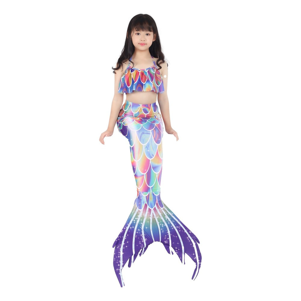 Gorgeous Three Pieces Mermaid Style Swimsuits