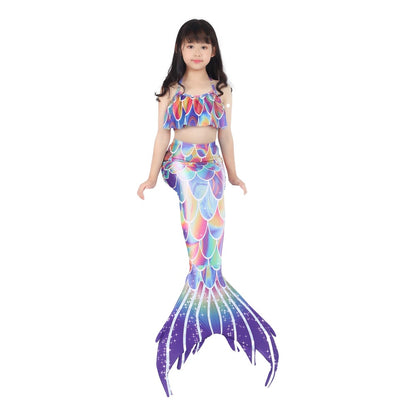 Gorgeous Three Pieces Mermaid Style Swimsuits
