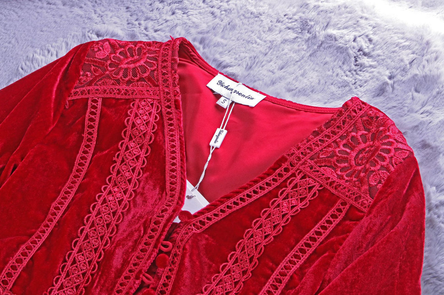 Vintage Long Sleeves Winter Dresses