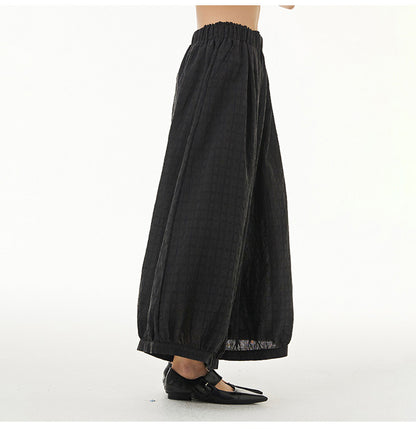 Vintage Designed Plus Sizes Summer Wide Legs Pants