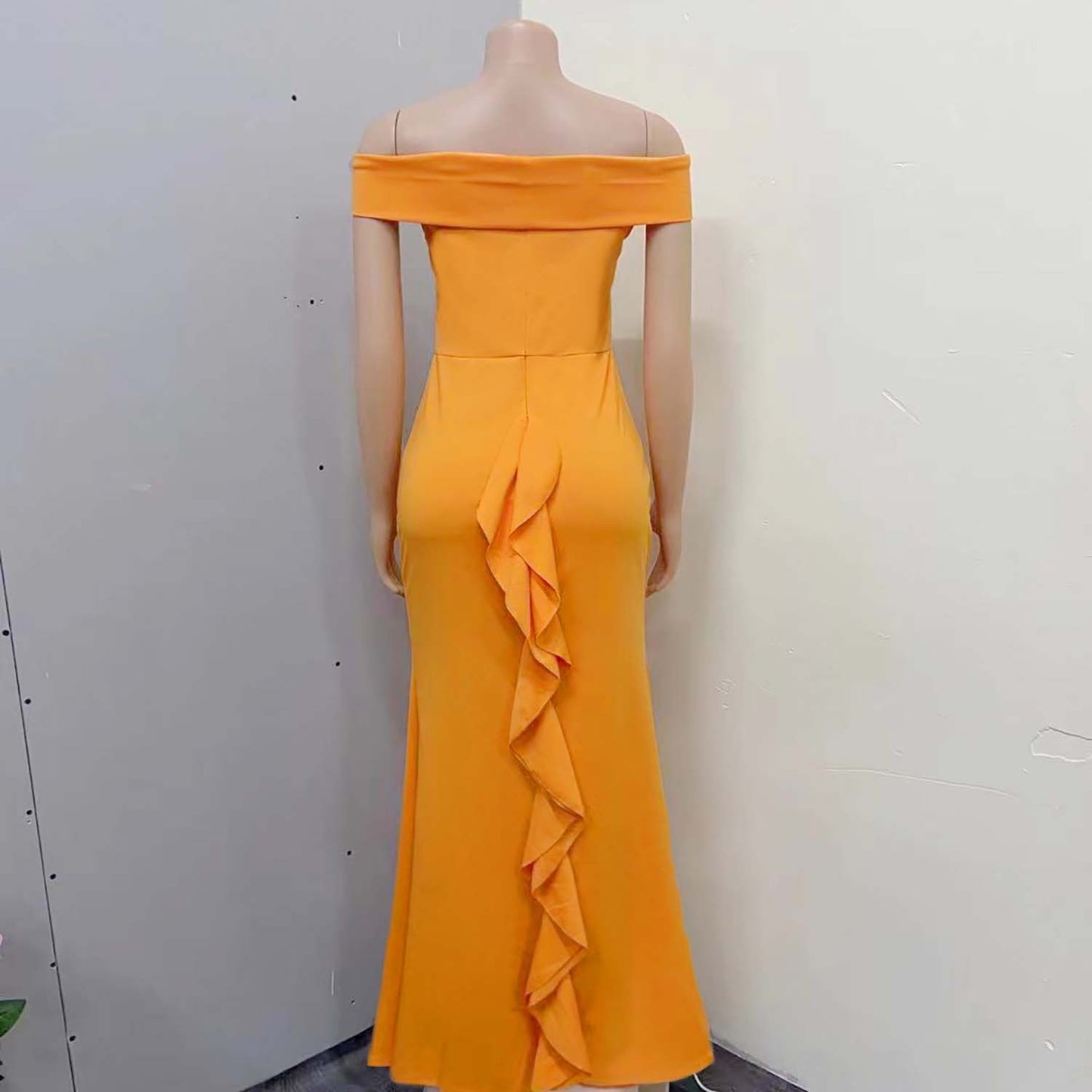 Off The Sholuder Plus Sizes Long Party Dresses for Women