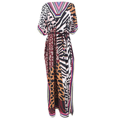 Casual Women Leopard Summer Bikini Rompers
