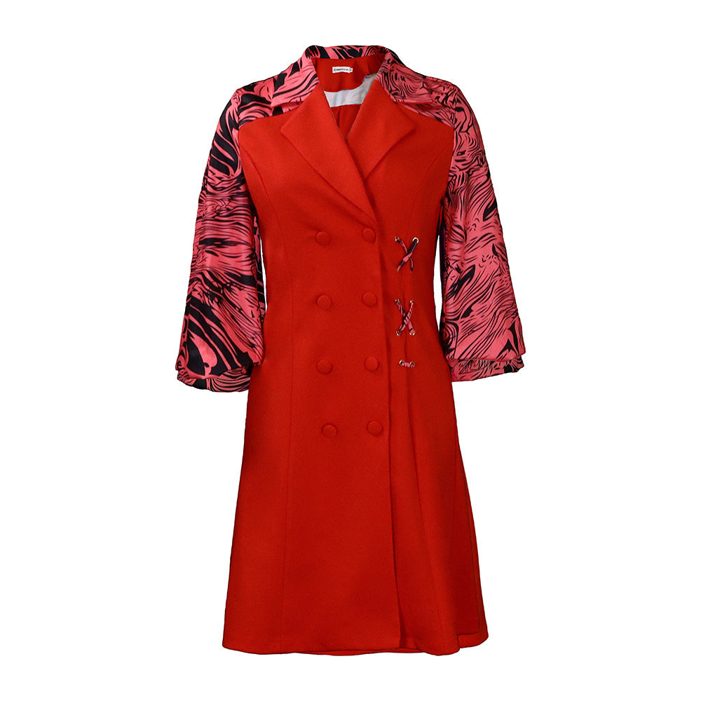 Fashion Plus Sizes Blazer Dresses