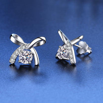 Butterfly Design Sterling Sliver Earrings