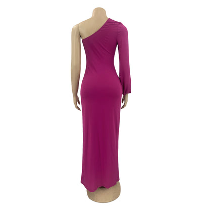 Classy One Shoulder Tight Dresses