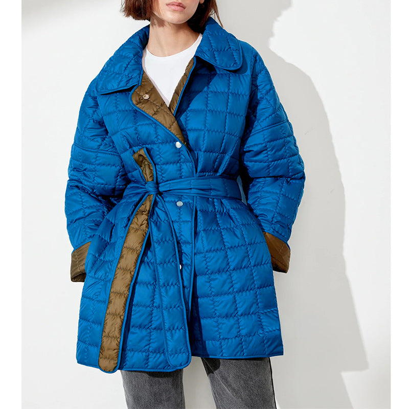 Women Double Sided Long Winter Overcoats