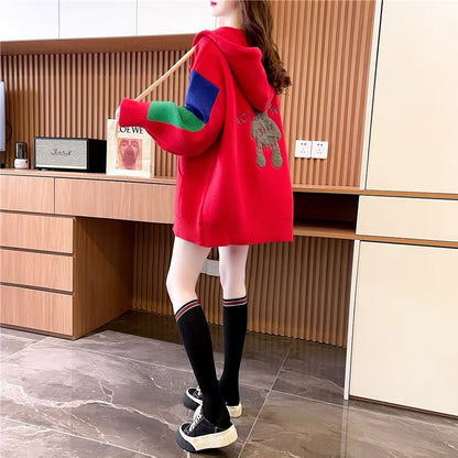 Winter Warm Women Knitting Outerwear